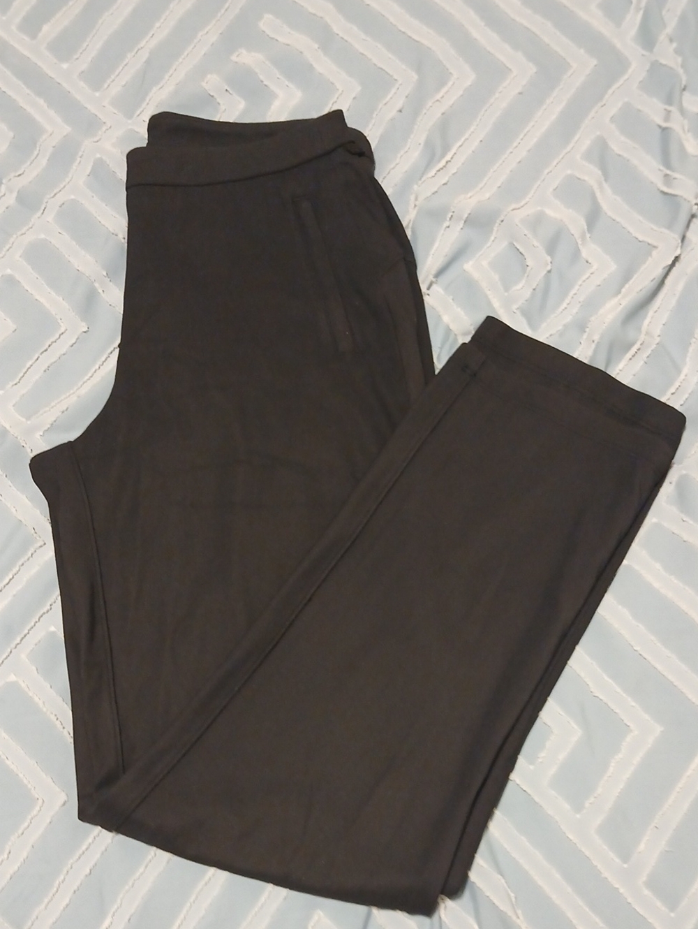 Lululemon athletica Black Straight-Leg  Pants